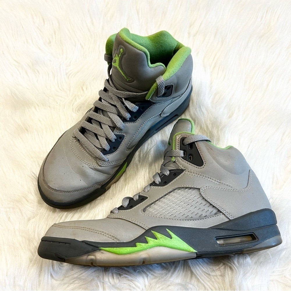 Jordan‎ 5 Retro Green Bean - DM9014003 - Mens Size 8 Basketball Shoes Air Jordan